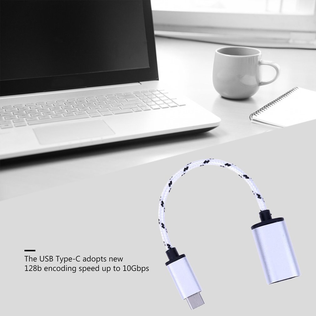 18cm-Type-C-OTG-Adapter-Cable-USB-3-1-Type-C-Male-To-USB-3-0-4