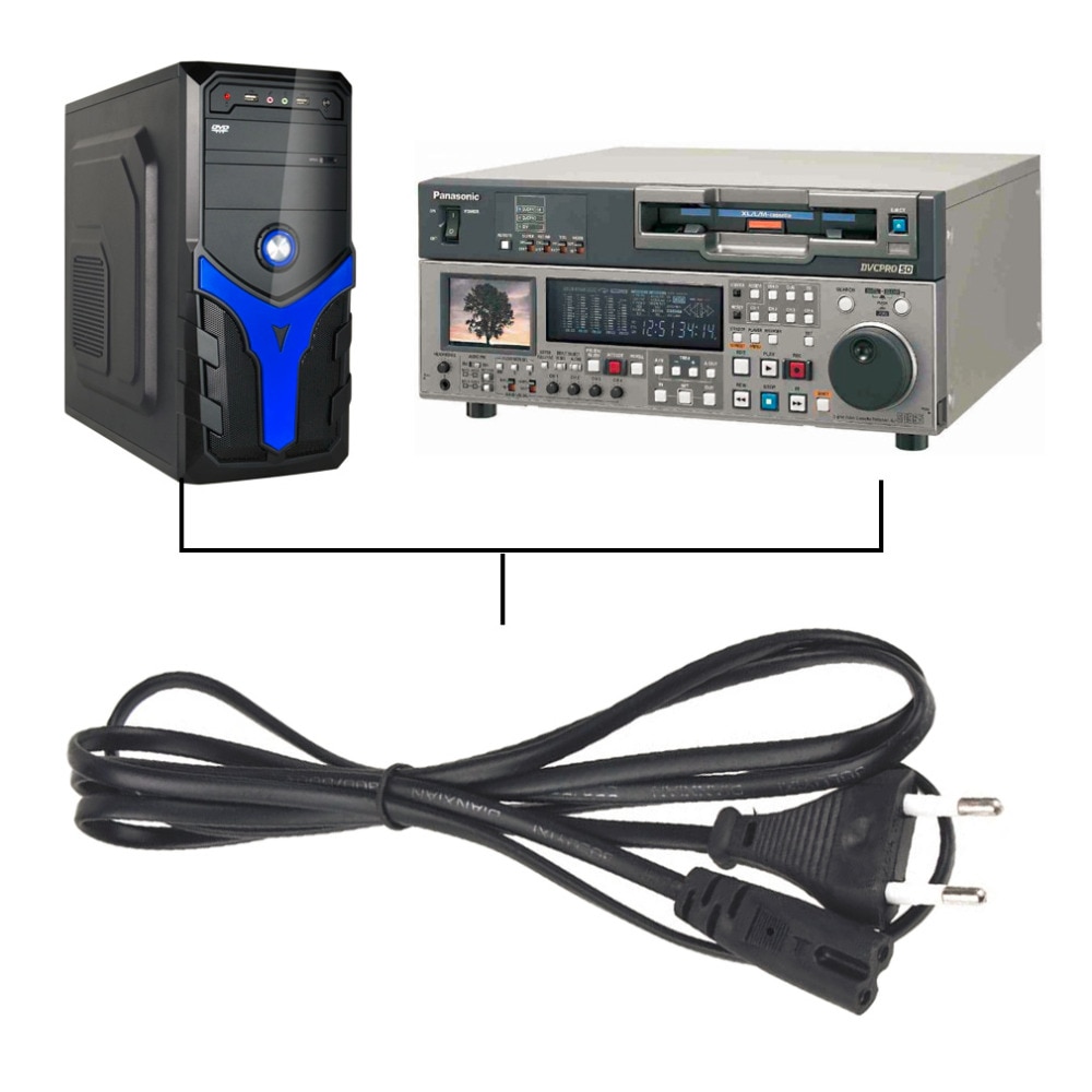 1pc-Power-Cord-Cable-EU-2-Prong-Laptop-AC-Adapter-Lead-2-Pin-Top-Sale-In-3