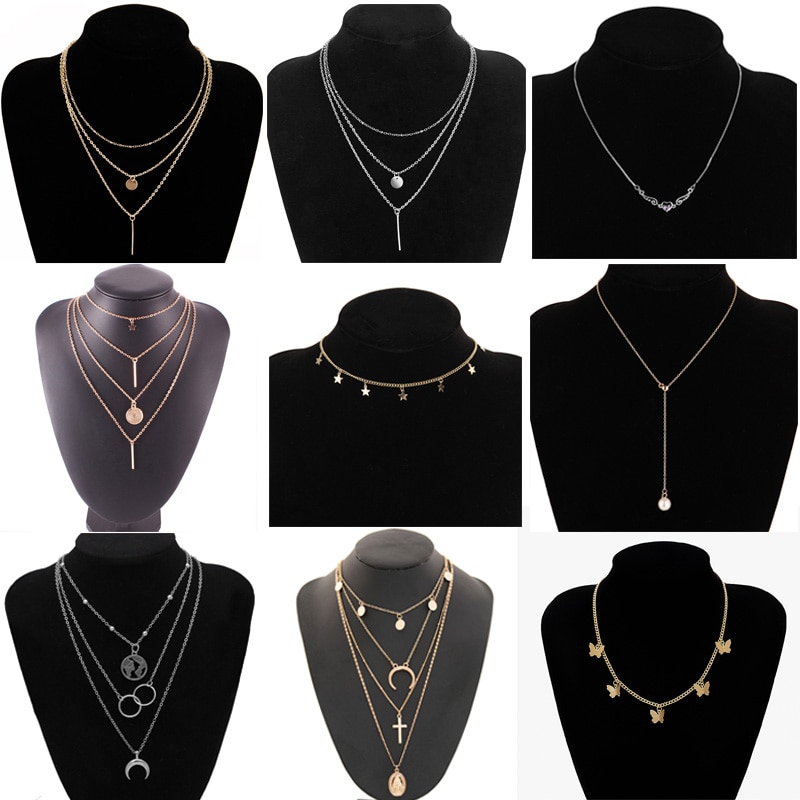 Vintage-Multilayer-Pendant-Butterfly-Necklace-for-Women-Butterflies-Moon-Star-Charm-Choker-Necklaces-Boho-Jewelry-Christmas-1